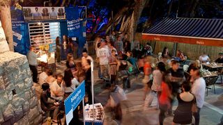 Projekcijom i tulumom otvoren 5. Festival mediteranskog filma u Splitu, Foto: Goran Leš Projekcijom i tulumom otvoren 5. Festival mediteranskog filma u Splitu, Foto: Goran Leš