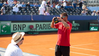Davis Cup: Vruća navijačka atmosfera u meču Ćilića i Querreya