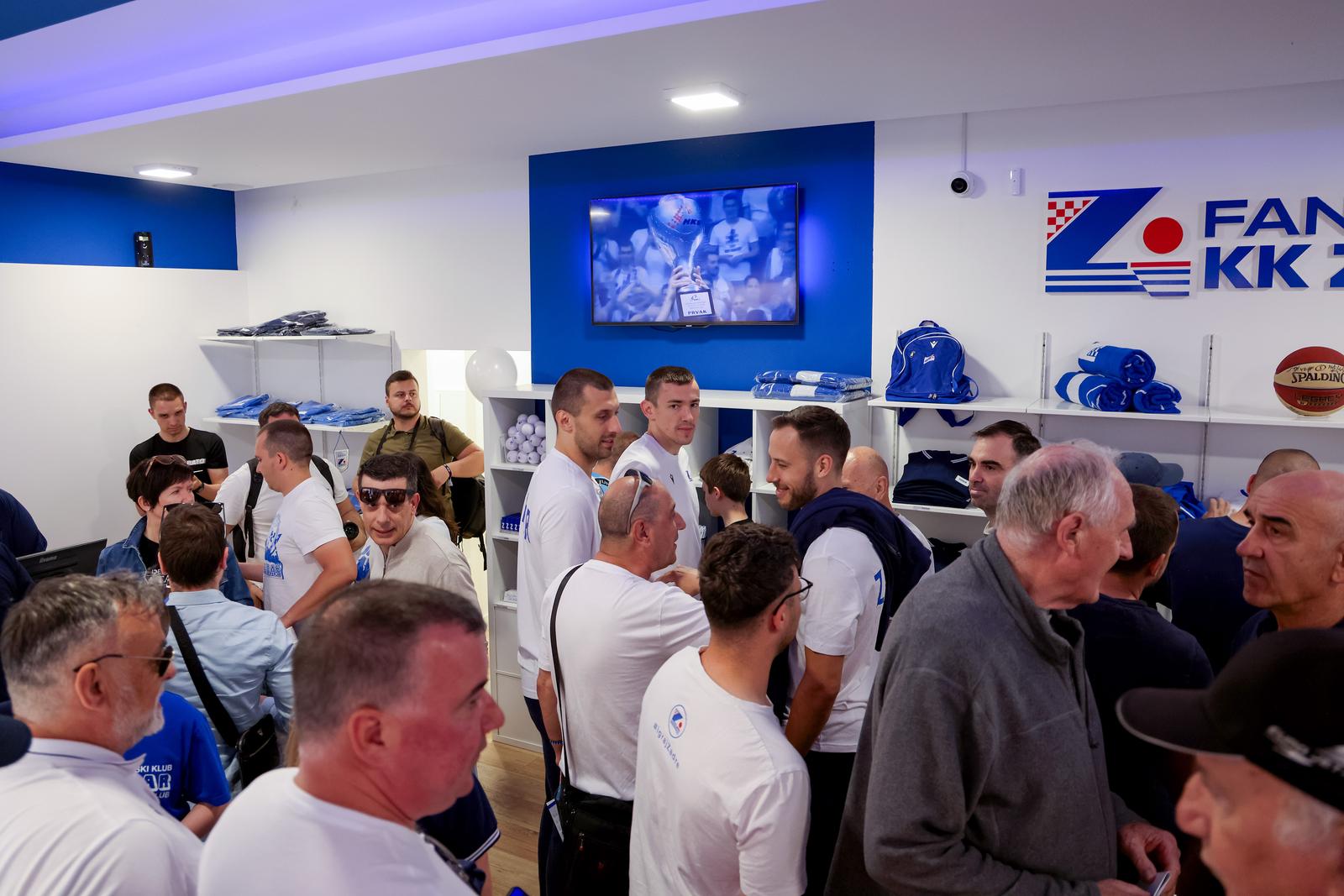 Otvorenje Fan shopa KK Zadar