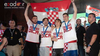 Veličanstven doček četvorice zadarskih Vatrenih