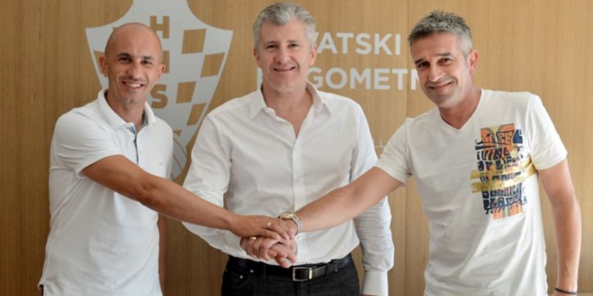 Petar Krpan, Davor Šuker i Nenad Pralija Petar Krpan, Davor Šuker i Nenad Pralija