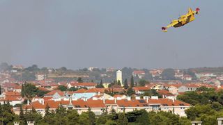 Požar na Plovaniji 11. kolovoza 2013. Foto: Željko Mršić/PIXSELL Požar na Plovaniji 11. kolovoza 2013. Foto: Željko Mršić/PIXSELL