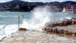 Poljana: Olujno jugo 11. studenog 2012.  Foto: Tomislav Ivanov