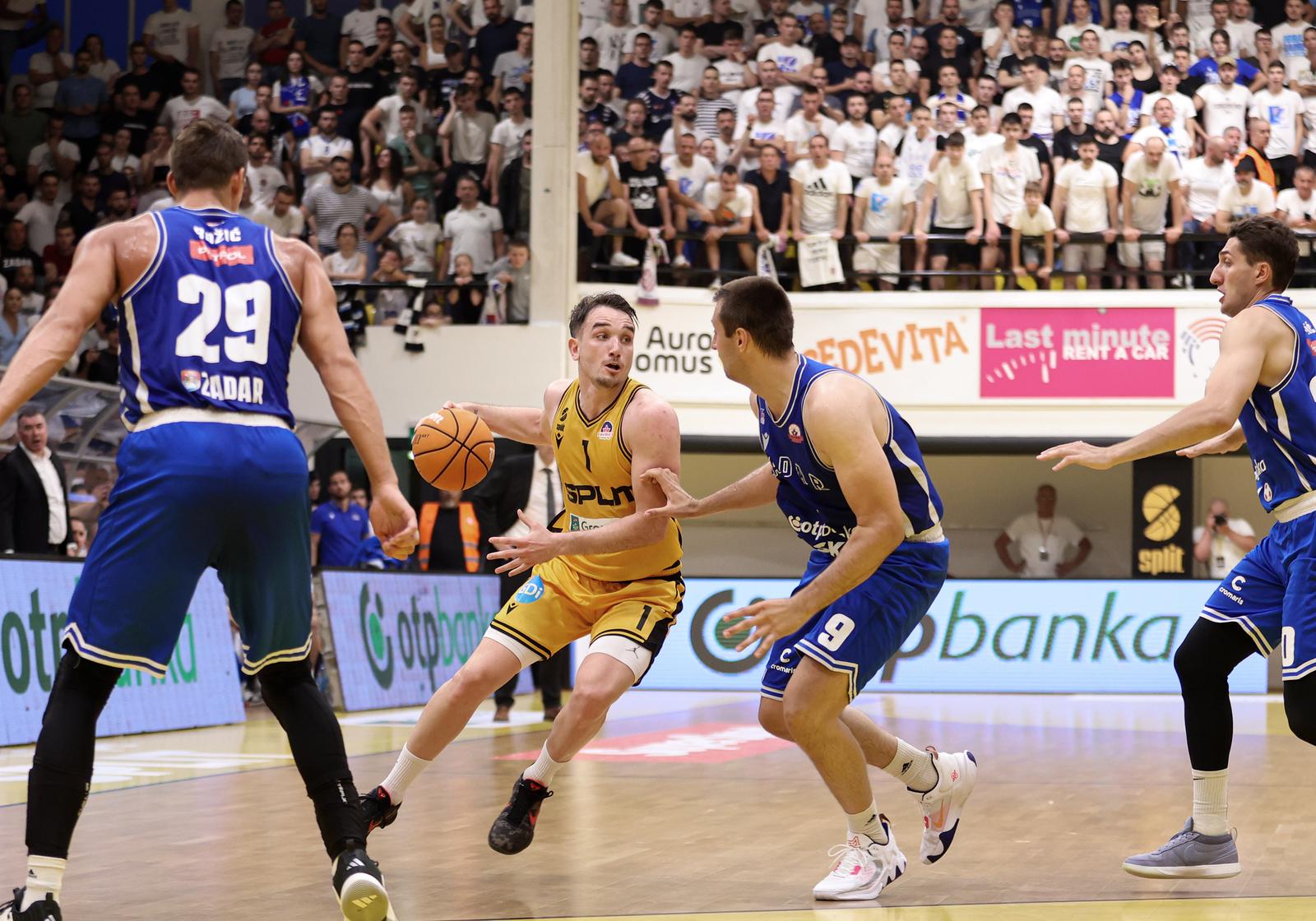 Favbet Premijer liga, finale doigravanja, 3. utakmica: KK Split – KK Zadar 87-77 Favbet Premijer liga, finale doigravanja, 3. utakmica: KK Split – KK Zadar 87-77