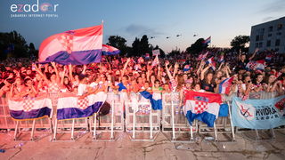 Veličanstven doček četvorice zadarskih Vatrenih