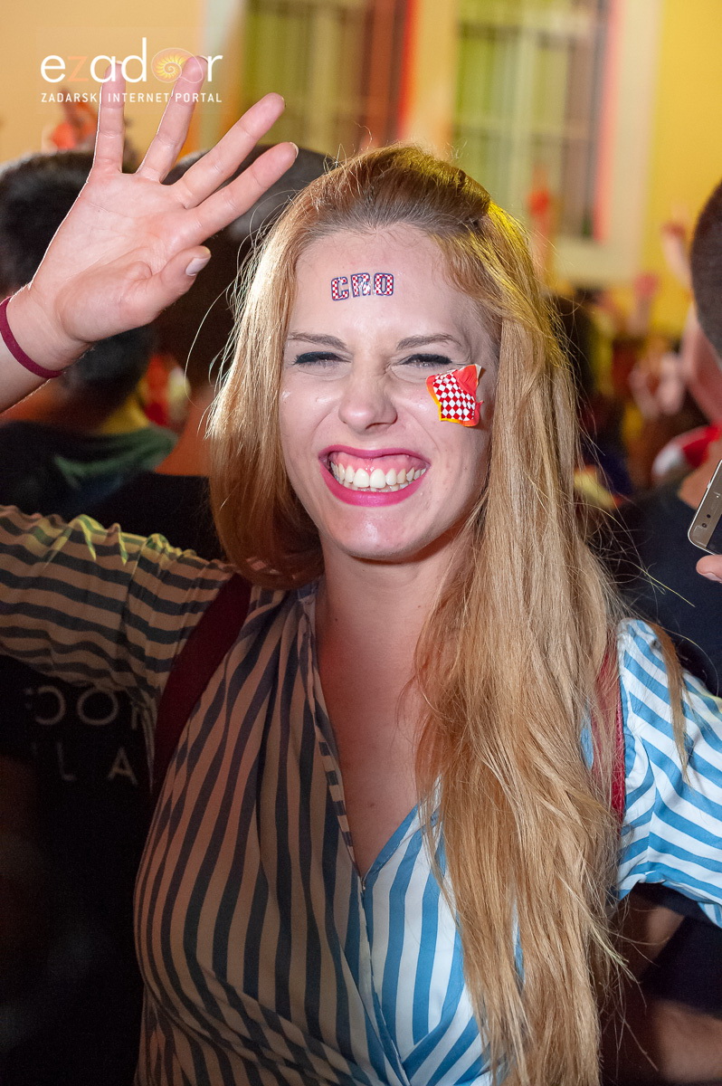 Zadar je gorio: Velika fešta nakon plasmana Vatrenih u finale Svjetskog prvenstva