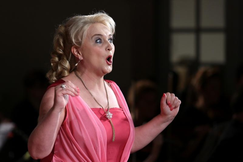 U atriju Klovicevih dvora odrzana je premijera Donizettijeve opere Pansion Betly u sklopu Veceri na Gricu. Photo: Anto Magzan/PIXSELL