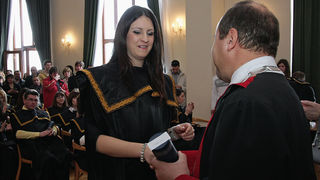 Promocija diplomiranih studenata, 7. ožujka 2009. (foto: Marin Gospić)