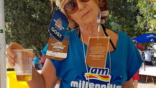 Sasvim osoban doživljaj – 10. dm Millennium Jump sa zadarske rive. Foto: Mladen Malik Barba Sasvim osoban doživljaj – 10. dm Millennium Jump sa zadarske rive. Foto: Mladen Malik Barba