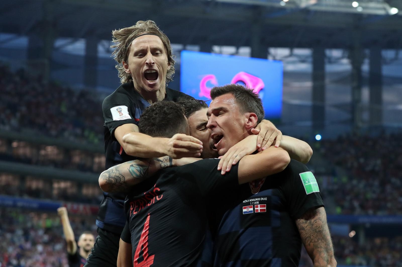 Nižnji Novgorod, Rusija – Svjetsko nogometno prvenstvo 2018., osmina finala, Hrvatska – Danska