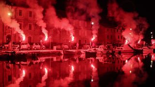 Veličanstveni doček brončanog Joška Gvardiola @ Novigrad Veličanstveni doček brončanog Joška Gvardiola @ Novigrad