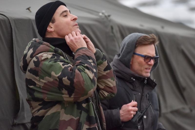 Goran Višnjić i ekipa na snimanju filma “General” Goran Višnjić i ekipa na snimanju filma “General”