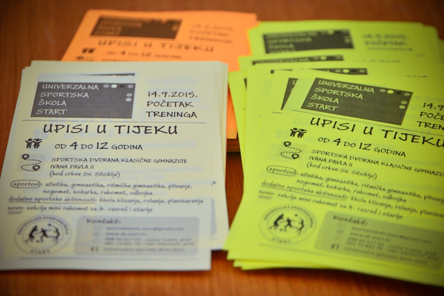 City Galleria: Univerzalna sportska škola Zadar predstavila svoje aktivnosti