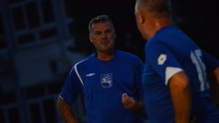 U povodu blagdana Kraljice Mira u Stanovima odigrana utakmica između liječnika i predstavnika Gradske uprave, Foto: Iva Perinčić