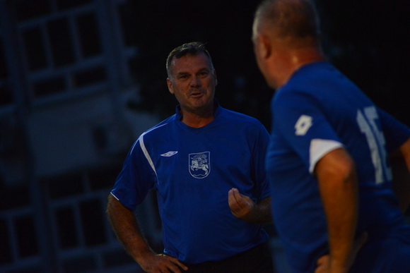 U povodu blagdana Kraljice Mira u Stanovima odigrana utakmica između liječnika i predstavnika Gradske uprave, Foto: Iva Perinčić