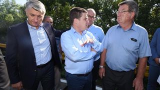 Ministri Butković i Ćorić obišli poplavljena područja u Zadarskoj županiji