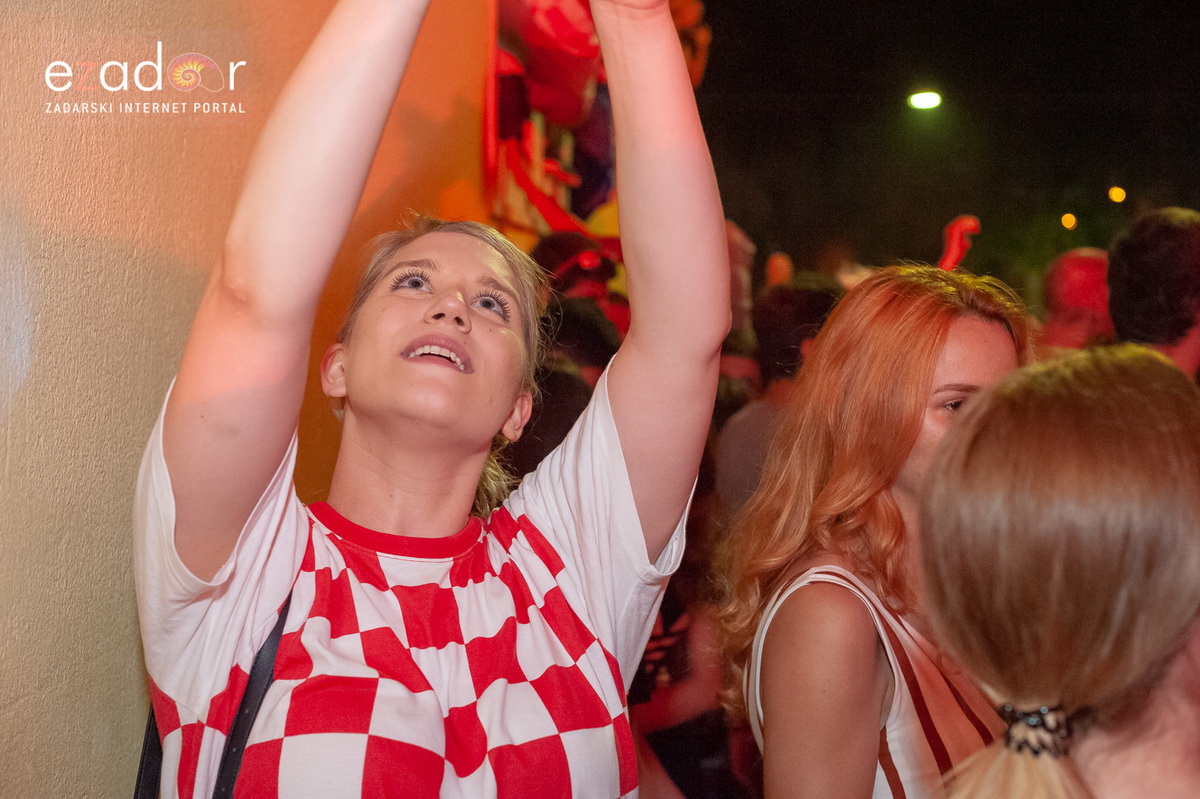 Zadar je gorio: Velika fešta nakon plasmana Vatrenih u polufinale Svjetskog prvenstva