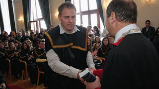 Promocija diplomiranih studenata, 7. ožujka 2009. (foto: Marin Gospić)