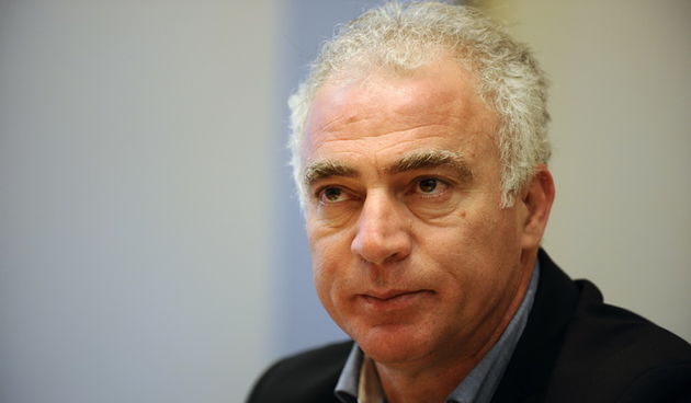 Sibenik, 120213.
Zupan Sibensko-kninski Goran Pauk i procelnica za gospodarstvo Marlena Floigl predstavili su Program poticanja razvitka poljoprivrede i ruralnog razvoja Sibensko-kninske zupanije u 2013. godini.
Na fotografiji: Goran Pauk.
Foto: Niksa Sti