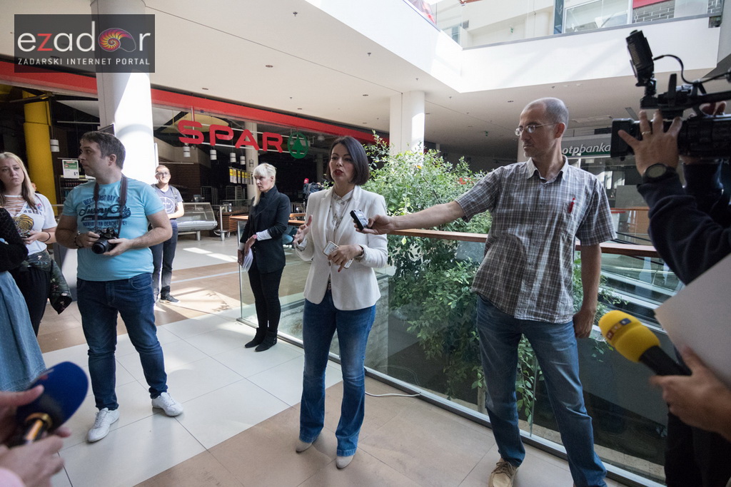 Novinari obišli objekt trgovinskog centra Supernova Zadar