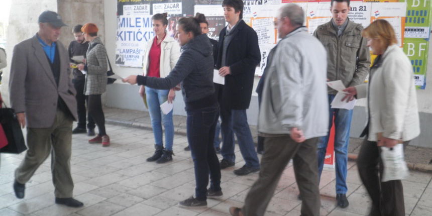 Forum mladih SDP-a proveo akciju “Zaustavimo nasilje među mladima!”