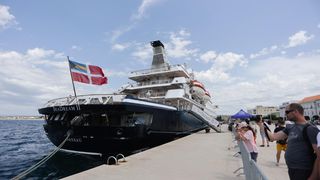 U Zadar uplovio prvi kruzer ove godine