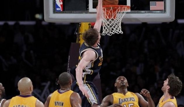 Utah Jazz forward Gordon Hayward, foto: AP Photo