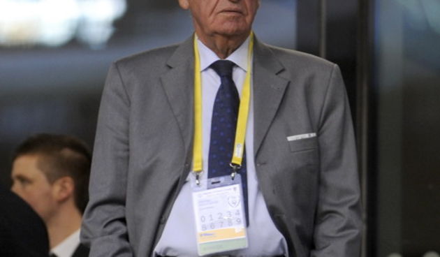 Dublin, 100811.Aviva Arena Stadion.Prijateljska nogometna utakmica izmedju Irske i Hrvatske.Na slici: Vlatko Markovic predsjednik Hns-a.Foto: Drago Sopta / CROPIX