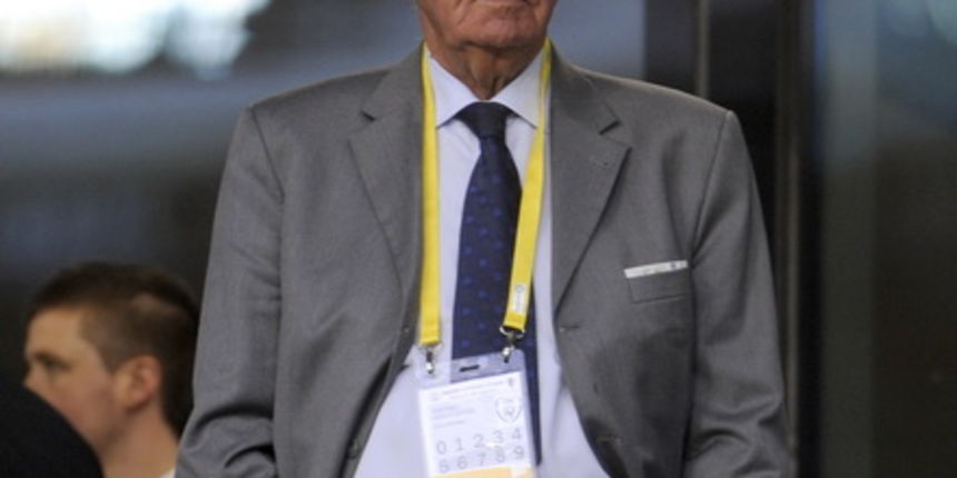 Dublin, 100811.Aviva Arena Stadion.Prijateljska nogometna utakmica izmedju Irske i Hrvatske.Na slici: Vlatko Markovic predsjednik Hns-a.Foto: Drago Sopta / CROPIX