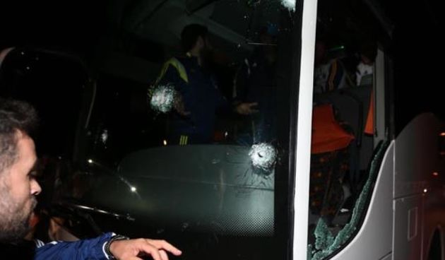 Propucan autobus Fenerbahčea, foto: fenerbahce.org
