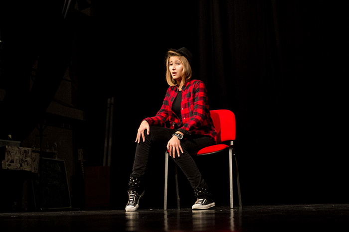 Hrvatsko narodno kazalište Zadar traži nove mlade talente za glumačku radionicu, sinoć smo pratili audiciju na kojoj su se budućoj mentorici, glumici Jasni Ančić, predstavili ženske kandidatkinje, foto Leo Banićć