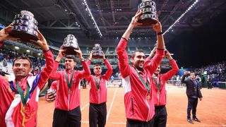 Veliko slavlje hrvatskih tenisača nakon osvajanja Davis Cupa