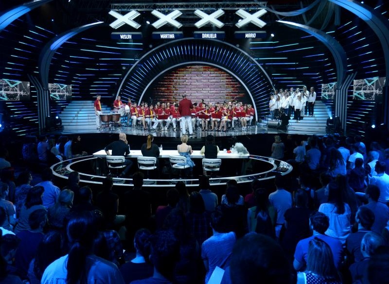 Četvrta polufinalna emisija Supertalent show-a Nove TV na Zagrebačkom velesajmu. Photo: Marko Lukunić/PIXSELL Četvrta polufinalna emisija Supertalent show-a Nove TV na Zagrebačkom velesajmu. Photo: Marko Lukunić/PIXSELL