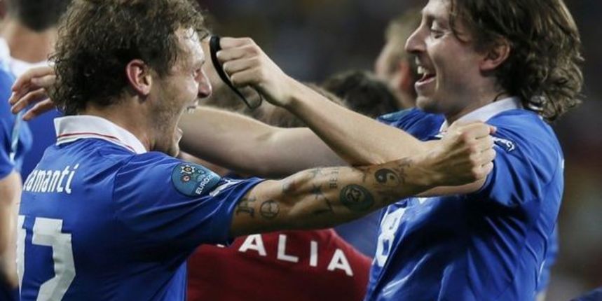 Alessandro Diamanti i Riccardo Montolivo, foto: Reuters