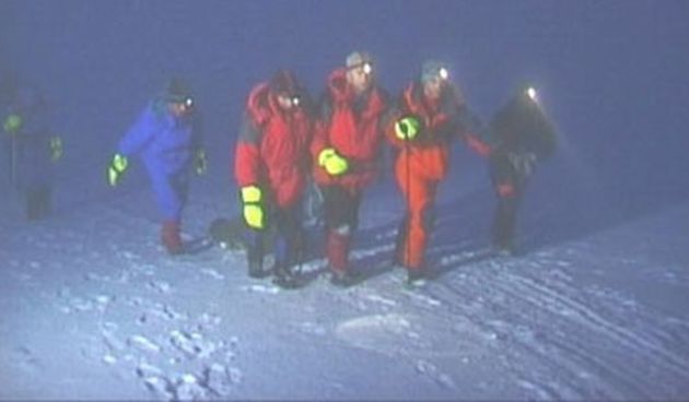 Akcija spašavanja na Kamešnici (Foto: HGSS)