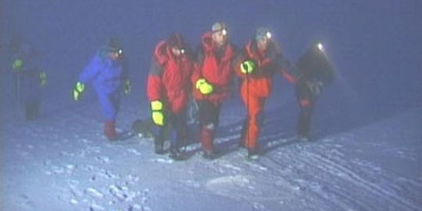 Akcija spašavanja na Kamešnici (Foto: HGSS)