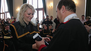 Promocija diplomiranih studenata, 7. ožujka 2009. (foto: Marin Gospić)