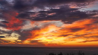 Prekrasan tribanjski zalazak