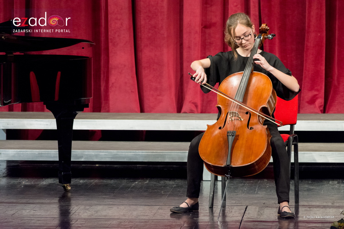 HNK Zadar: Godišnji koncert učenika glazbenog odjela Glazbene škole Blagoje Bersa