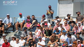 Davis Cup: Vruća navijačka atmosfera u meču Ćilića i Querreya