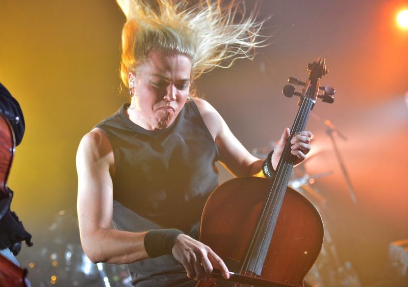 Zagreb – Finska grupa Apocalyptica odrzala koncert u prepunoj Tvornici. Photo: Marko Prpic/PIXSELL