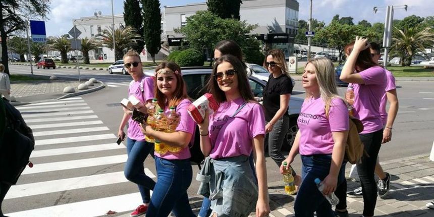 Brašno i jaja nisu završili na ulici: Hvalevrijedna akcija zadarskih maturanata