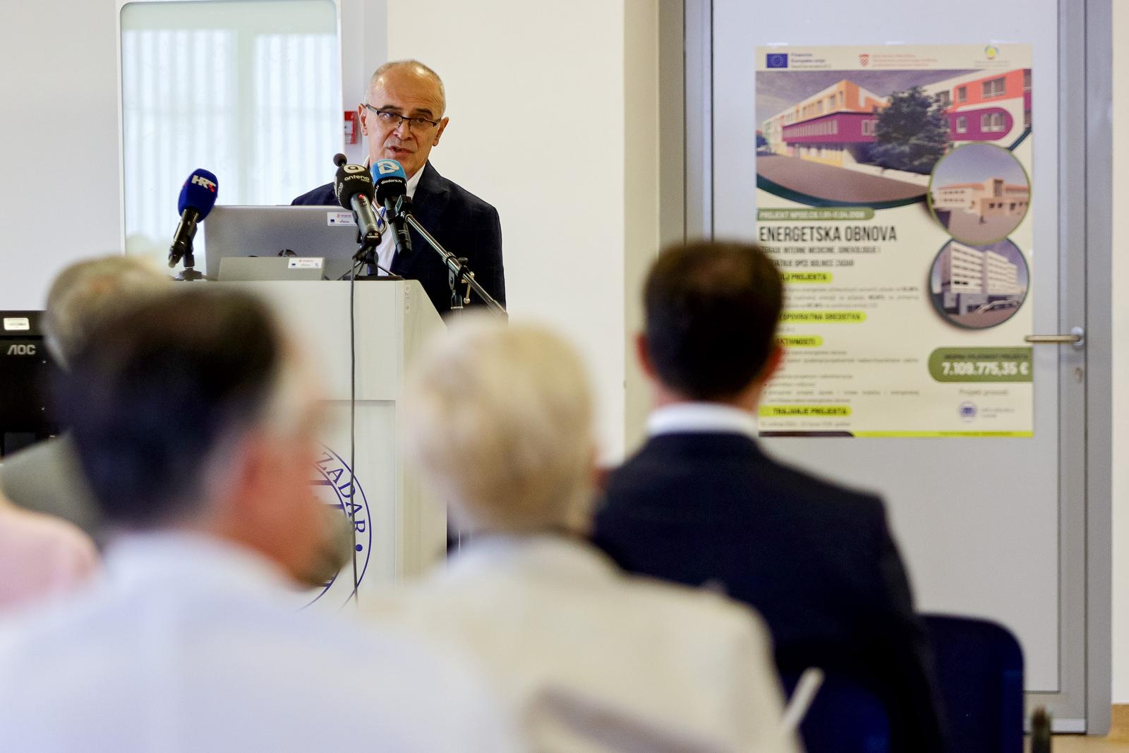 Početna konferencija projekta “Energetska obnova zgrade interne medicine, ginekologije i pedijatrije OB Zadar”
