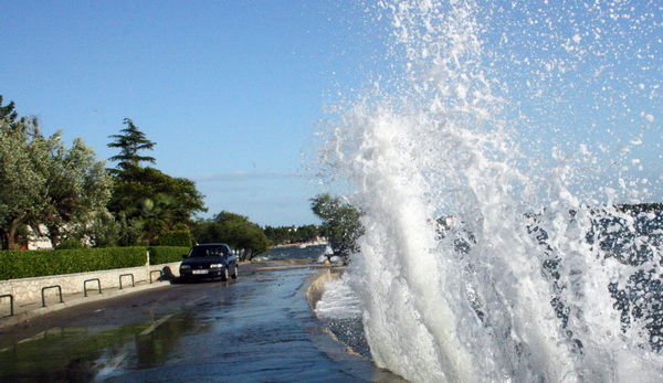 Tramontana u Diklu 18. srpnja 2009, Foto: Mladen Malik