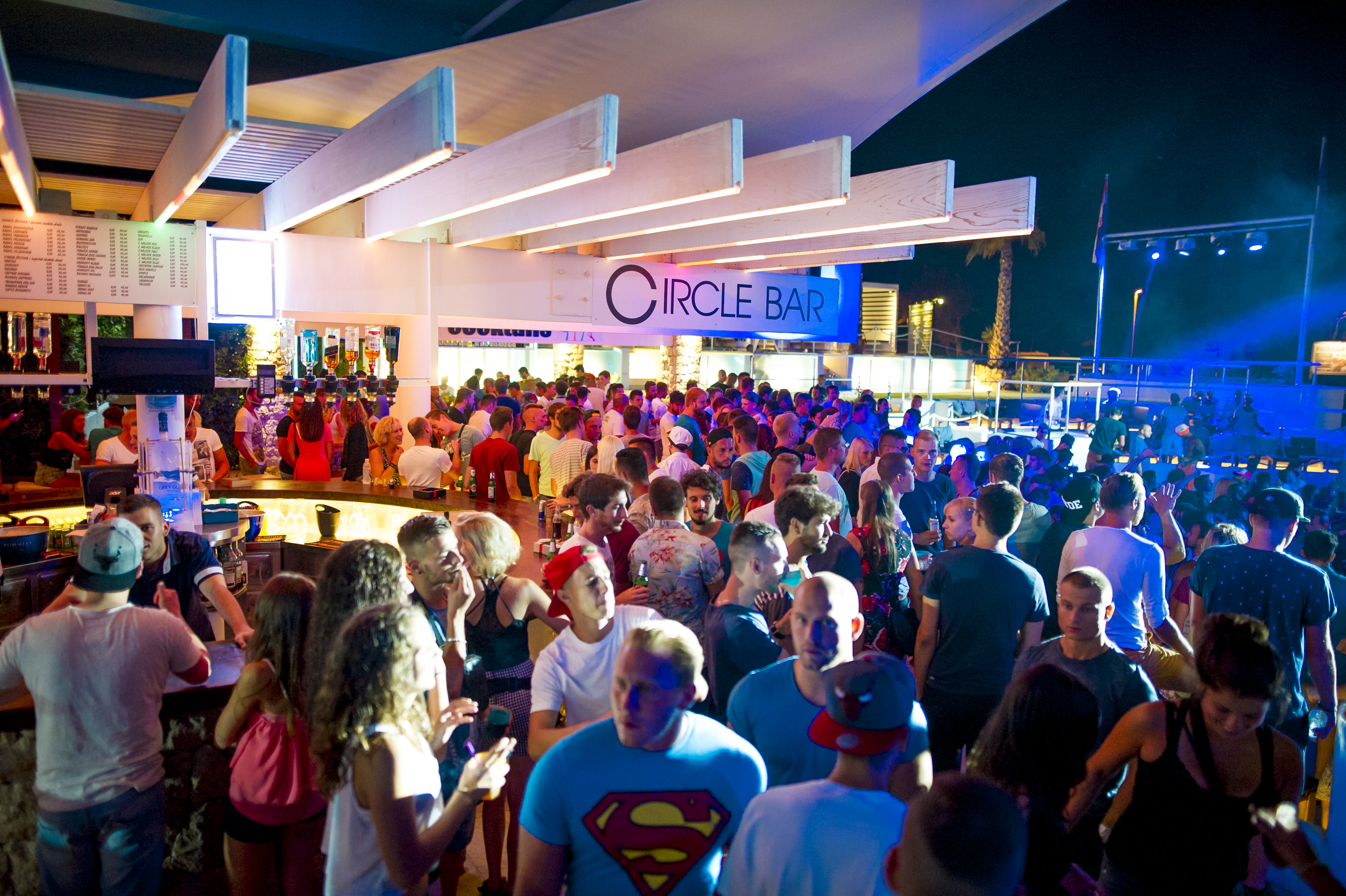 party, zrce, aquarius klub