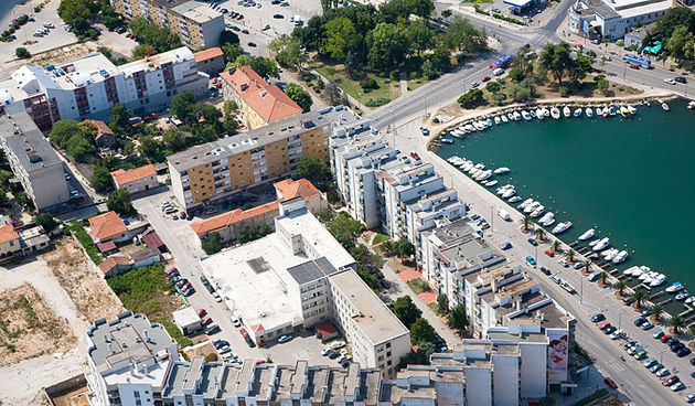 Zadar iz zraka. Lipotica