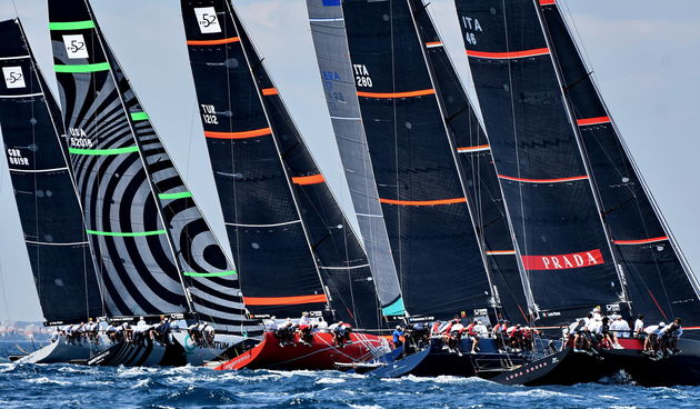 Prvi dan TP52 regate ispred zadarske rive