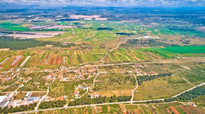 bukovica ravni kotari zadarska zupanija ilustracija