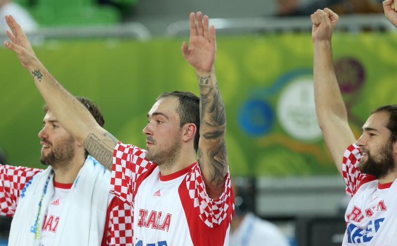 Arena Stozice, Ljubljana, Slovenija – Europsko prvenstvo u kosarci Eurobasket Slovenija 2013., cetvrtfinale, Hrvatska – Ukrajina. Krunoslav Simon. Photo: Igor Kralj/PIXSELL Arena Stozice, Ljubljana, Slovenija – Europsko prvenstvo u kosarci Eurobasket Slovenija 2013., cetvrtfinale, Hrvatska – Ukrajina. Krunoslav Simon. Photo: Igor Kralj/PIXSELL