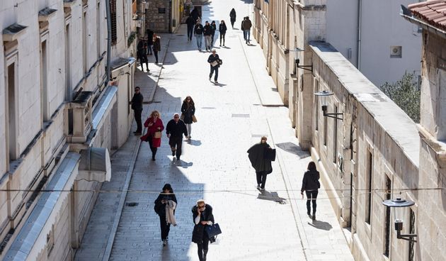 Sunčano popodne u Zadru, 25. ožujka 2021.